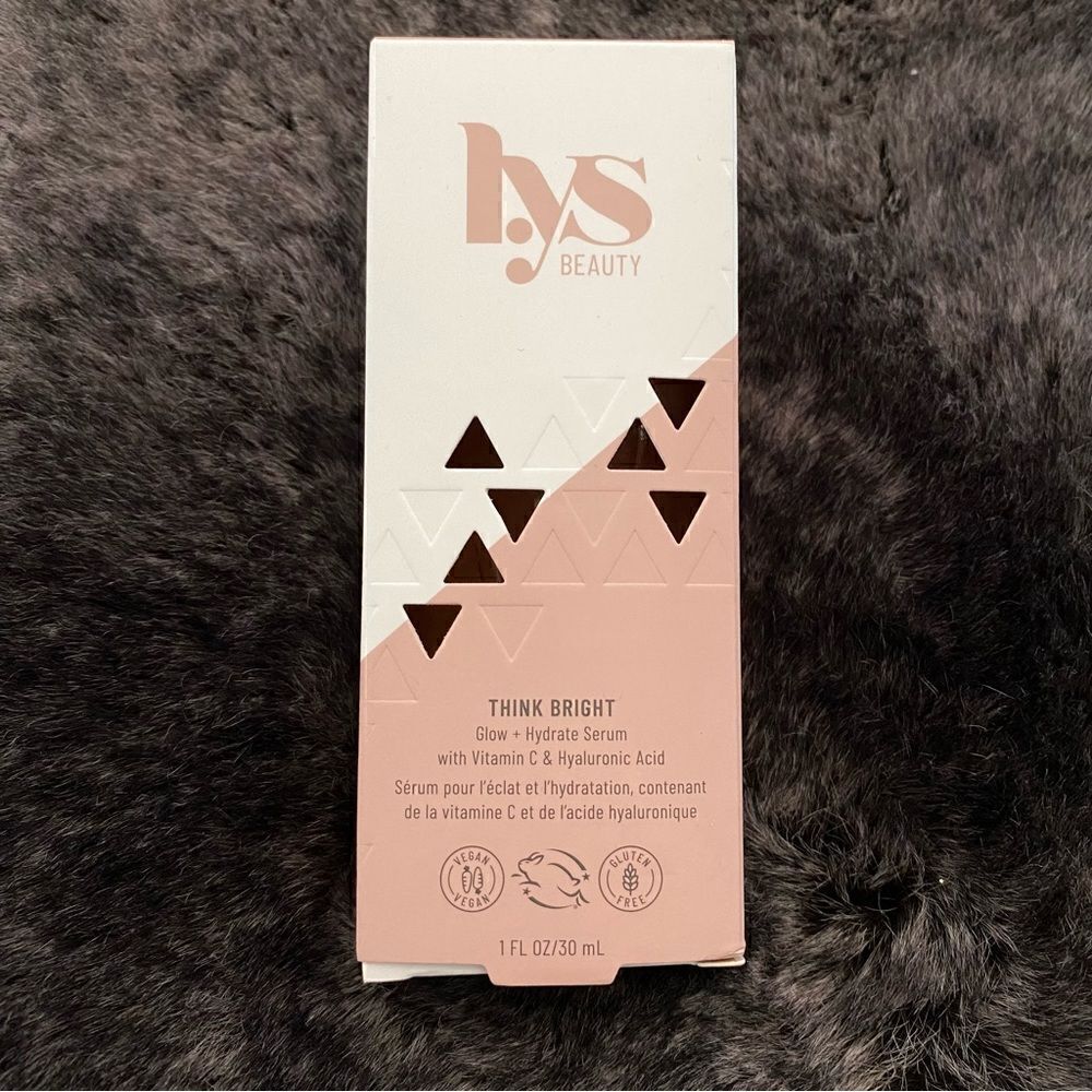 LYS Beauty Think Bright Glow and Hydrate Serun